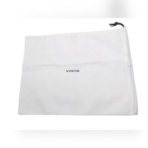 VINCE  | Dust Bag or Shoe Bag | White/Black |  15.6" x 11.6" |  NWOT